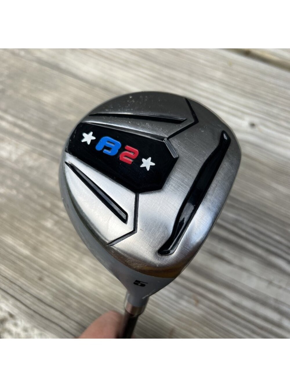 Patriot Golf B2 18° 5 Fairway Wood Custom Fit Flex True Launch VG - 43.25"